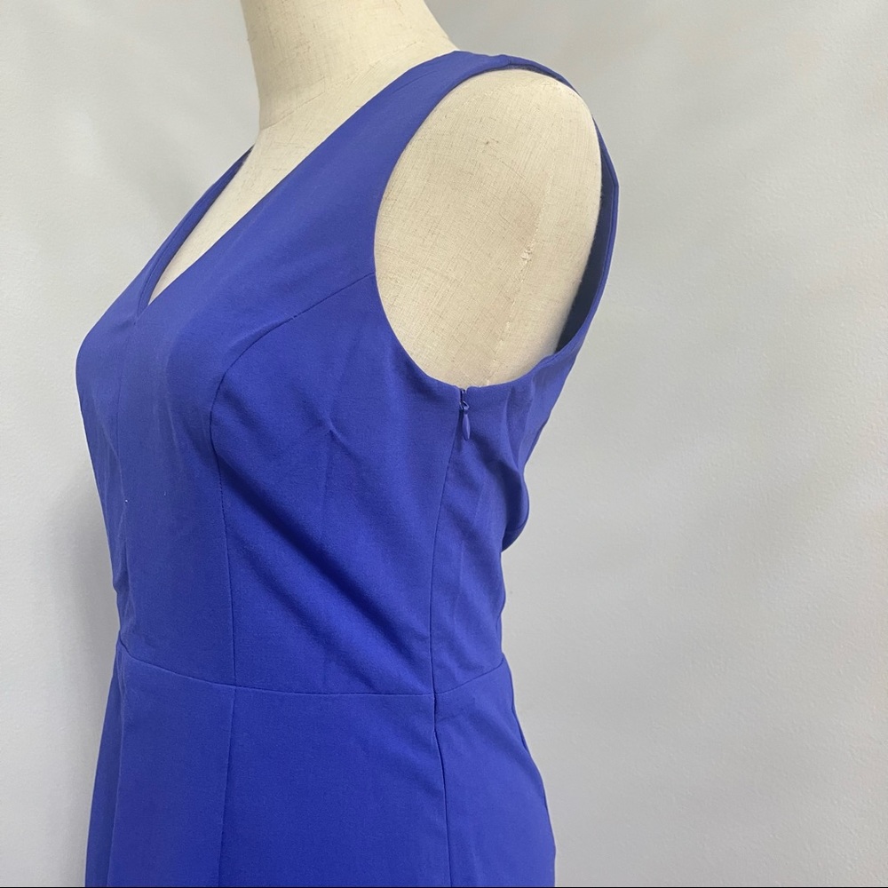 # Forever 21 Contemporary Asymmetrical Sleeveless Blue Short Dress New With Tag - Picture 12 of 15